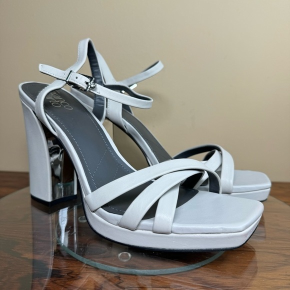 Franco Sarto Damilis Platform Sandal in Stone - Picture 5 of 15